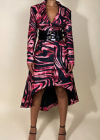 Maisie Marble Coat