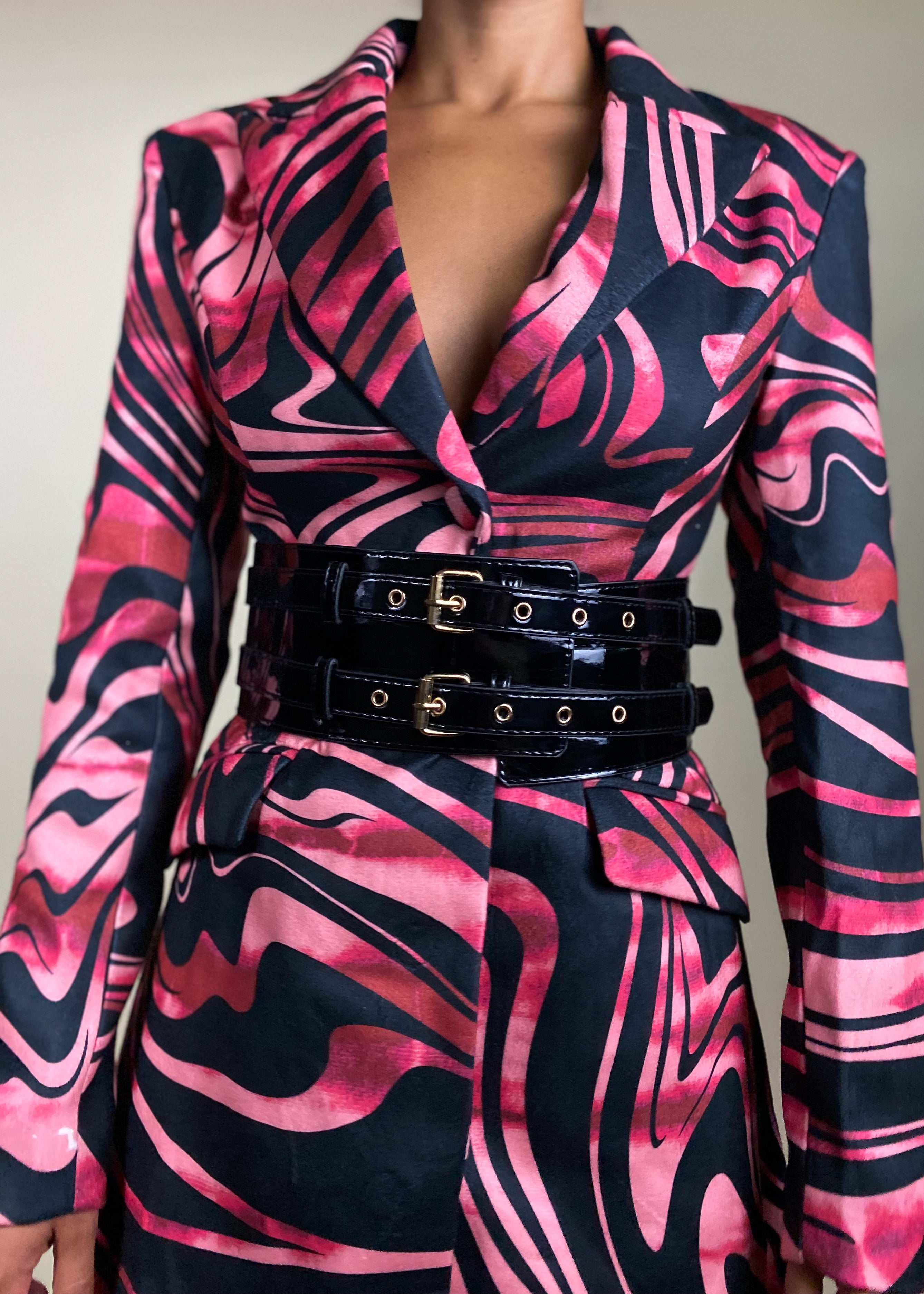Maisie Marble Coat
