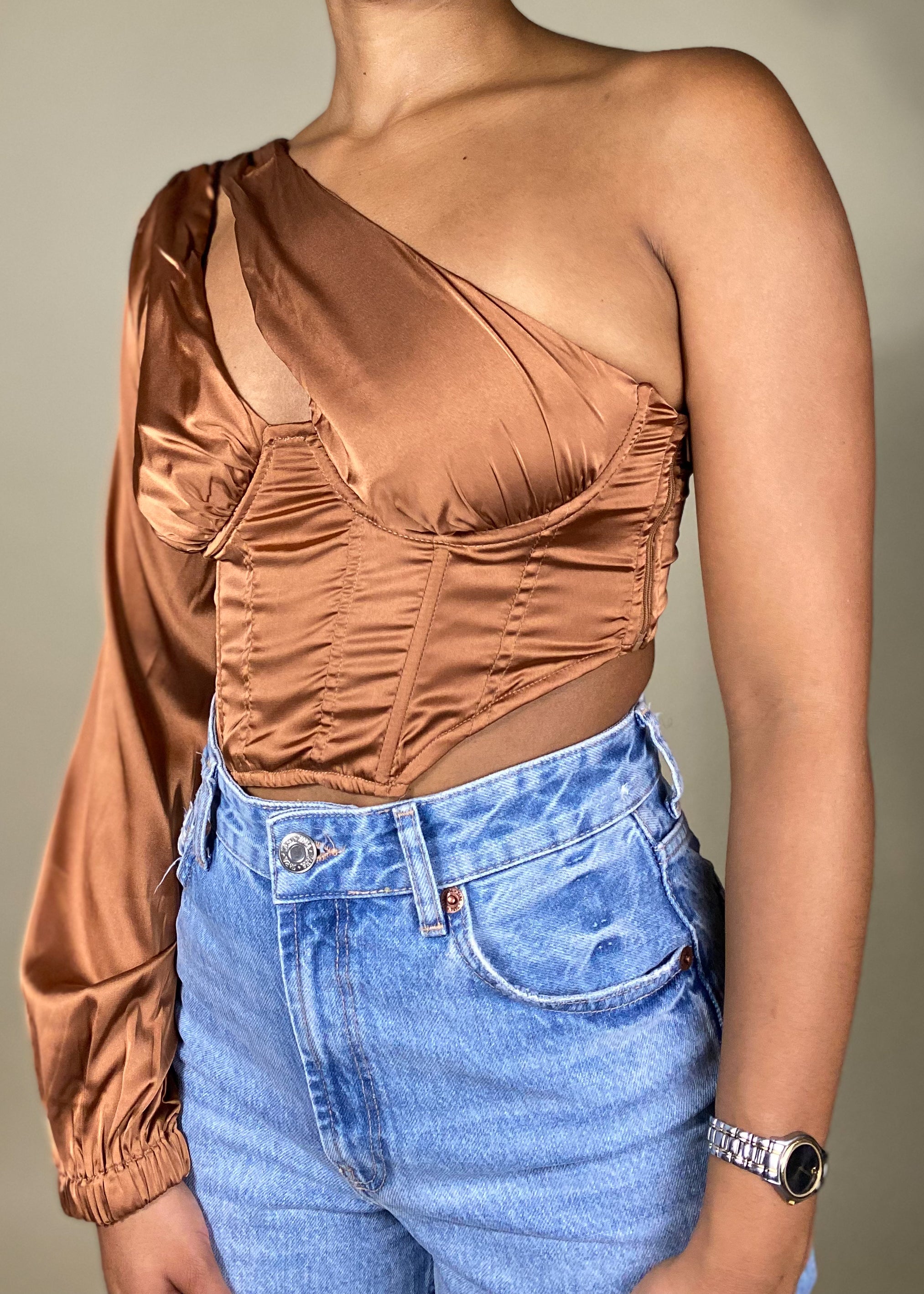 Sadie Satin Bustier