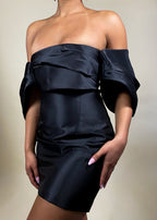 Date night dress
Wedding guest mini dress
Birthday party outfit
Red carpet cocktail dress
Bachelorette party dress Spring cocktail party outfit
Summer formal mini dress
Fall wedding guest dress
Winter holiday party look
Strapless corset mini dress
Dramatic puff sleeve dress
Figure-hugging satin dress
Off-the-shoulder formal dress
Minimalist chic mini dress
Black satin mini dress
Chic off-shoulder cocktail dress
Elegant little black dress
Luxury satin evening dress
Sophisticated party outfit