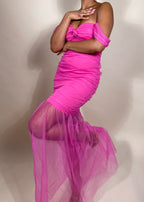 Trendy prom dress 2025
Stunning cocktail party dress
Bold wedding guest outfit
Summer gala evening wear
Birthday celebration dress
Ruched bodycon evening gown
Sheer mesh panel mermaid dress
Off-the-shoulder formal dress
Chic strapless high-slit gown
Sparkly tulle and satin gown
Off-shoulder sheer dress
Elegant ruched mesh gown
Glamorous pink formal dress
Strapless sheer mermaid gown