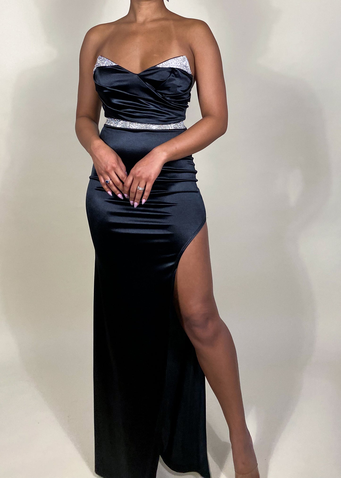 Bella Black Gown
