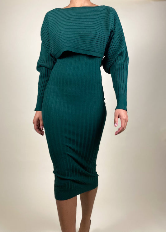 Serena Sweater Dress Set +