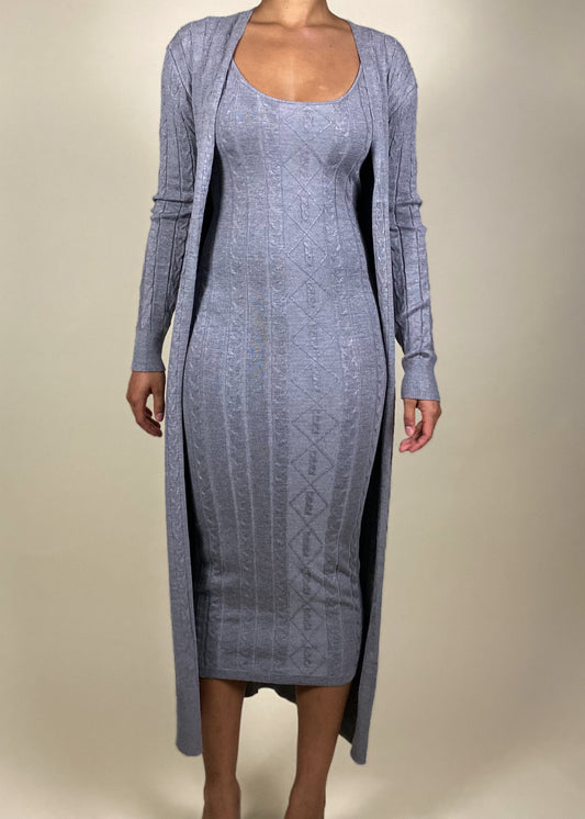 Sloan Cardigan Dress Set