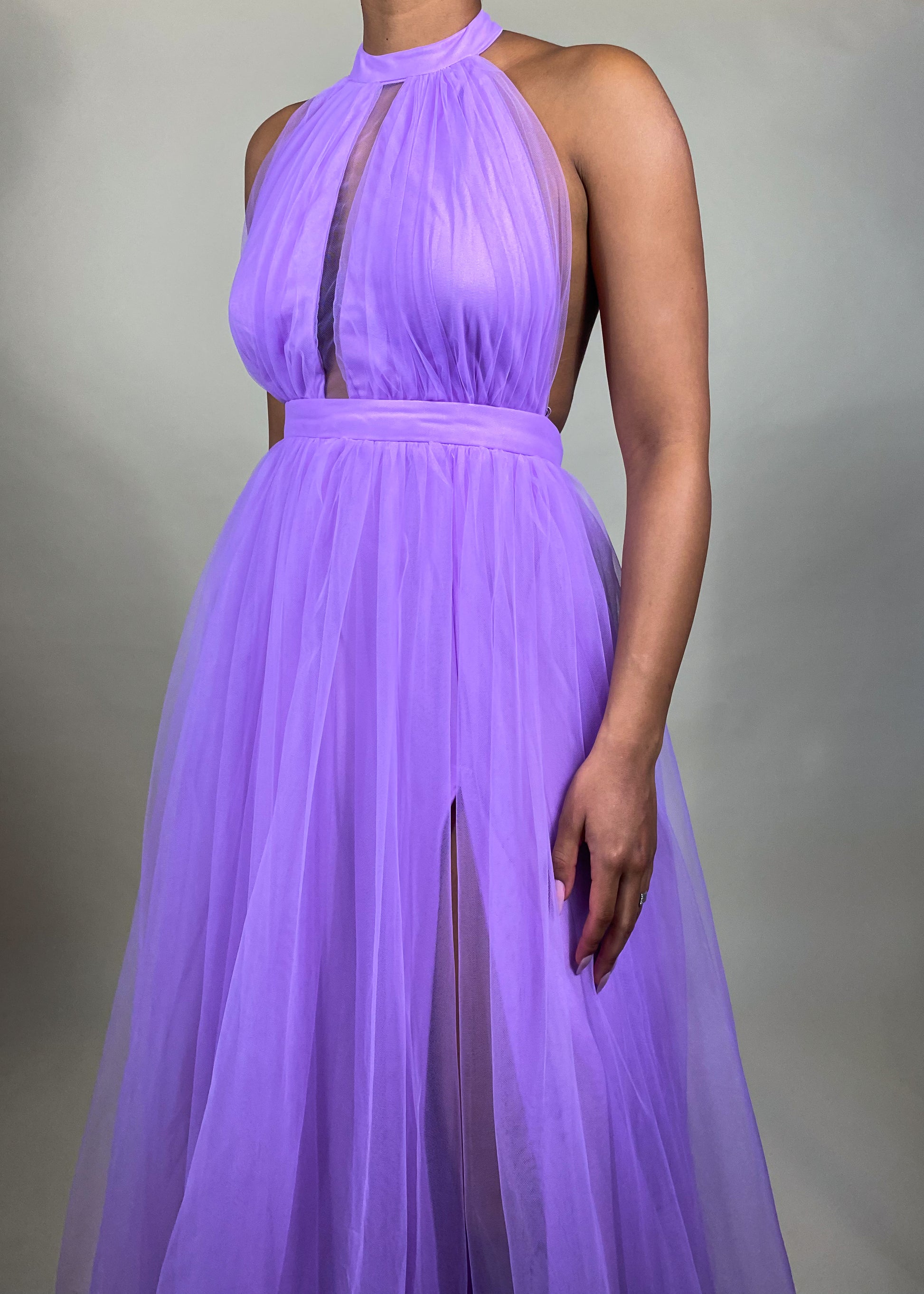 Fairy-tale-inspired bridesmaid dress
Elegant wedding guest gown
Soft purple evening dress for gala
Light and airy prom dress 2025
 flowy gown
Sheer illusion halter neck dress
High-neck pleated tulle gown
Lightweight pastel evening wear
Graceful layered A-line dress
Floor-length airy chiffon gown
Lavender halter neck gown
Dreamy tulle evening dress
Flowy A-line prom dress
Ethereal chiffon maxi dress
Romantic pastel formal gown