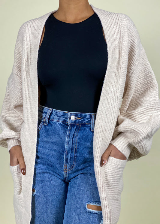 Cream Cardigan